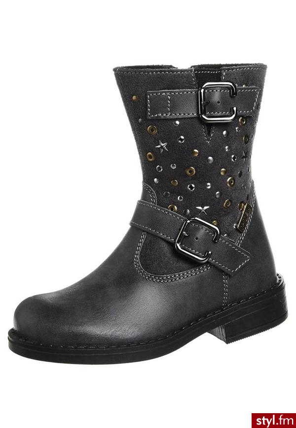 STUPS Kowbojki i Buty motocyklowe szary TK2402D3I - Pozostałe Buty Moda