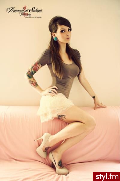 pinup ;D - Tatuaże