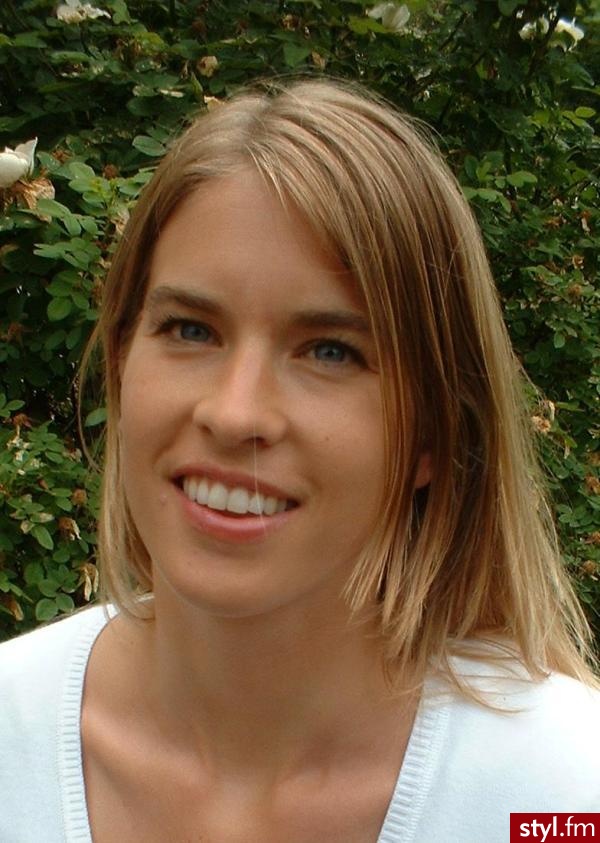 moja fryzurka - Blond Rozpuszczone Proste Na co dzień Średnie Fryzury
