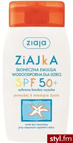 Ziaja Ziajka Słoneczna Emulsja Wodoodporna Dla Dzieci Spf 50+ 125 Ml - Emu Buty Moda
