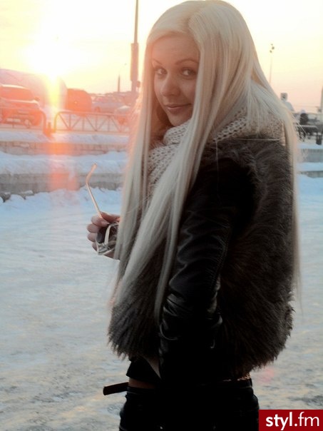 Blond Rozpuszczone Proste Na co dzień Długie Fryzury