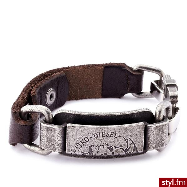 BIŻUTERIA MĘSKA DIESEL - BRANSOLETA DX0652040 - Bransoletki Biżuteria Moda