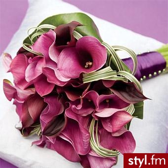 Bukiety ślubne Ślub Moda
