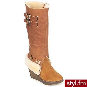 Australia Luxe BUTY ALEXA CAMEL - Kozaki Buty Moda