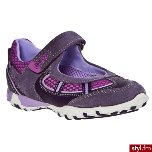 Półbuty GEOX - J Freccia G J32C0G 01422 C0139 - Fioletowy (Liliowy) - Półbuty Buty Moda
