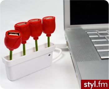 Wejścia USB tulipany ;] Cena 22$ ;] - Gadżety Inne Moda