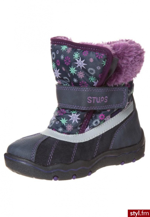 STUPS Śniegowce niebieski (433090130) - Pozostałe Buty Moda