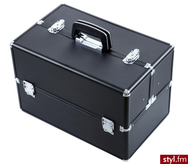 KUFER KOSMETYCZNY HZ015 BLACK - Kosmetyki