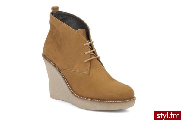 JB MARTIN PÓŁBUTY I BOTKI LOUVE BY JB MARTIN (Brązowy) - Botki Buty Moda