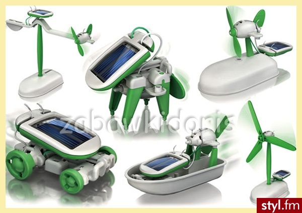Doris Robot Kits Solar 6W1 Na Baterie Słoneczne - Dziecko