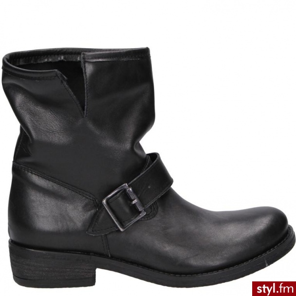 Venezia BOTKI 20 VIT NERO - Botki Buty Moda