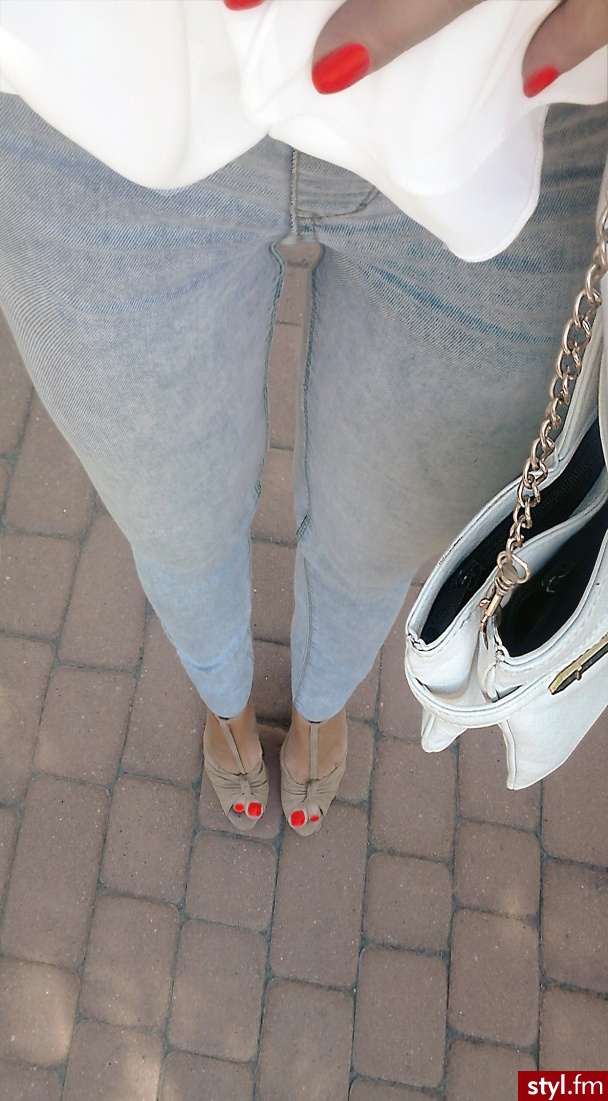 Jeansy Spodnie Moda