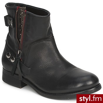 Koah Buty NESS LEATHER BLACK CzARNY - Pozostałe Buty Moda