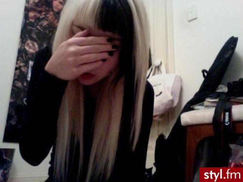 Blond Rozpuszczone Proste z grzywką Na co dzień Długie Fryzury