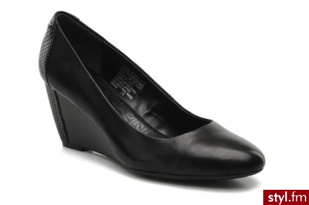 Rockport CZÓŁENKA NELSINA PUMP BY ROCKPORT (Czarny) - Czółenka Buty Moda