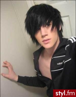 EMO Alternatywne Średnie Fryzury