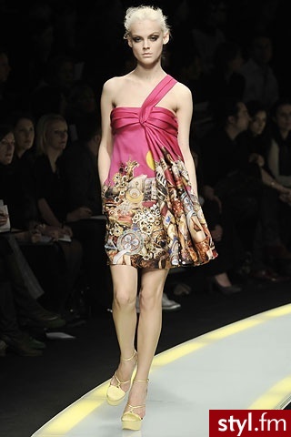 Versace Fall 2008 - Pozostałe Sukienki Moda