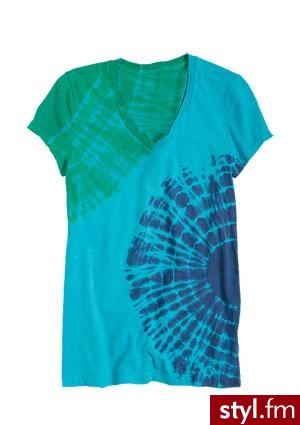 Cieniowany T-shirt - 24.50$ - Pozostałe Ciuchy Moda
