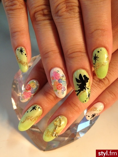 Migdałki Stempelki Paznokcie