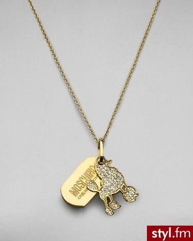 Moschino w parze z błyszczącym pudlem - 200$ - Pozostałe Dodatki Moda