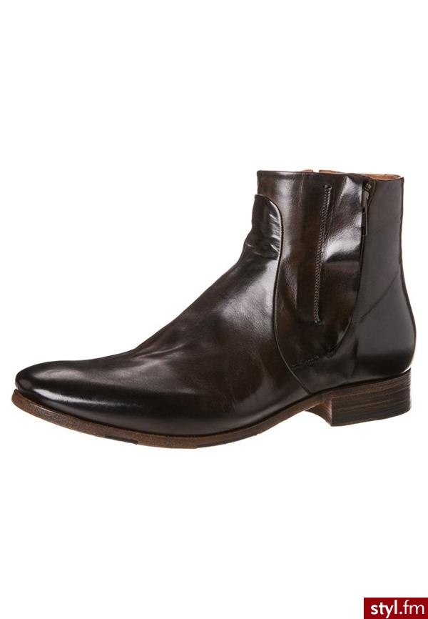 Silvano Sassetti Botki brązowy (No 11) - Botki Buty Moda