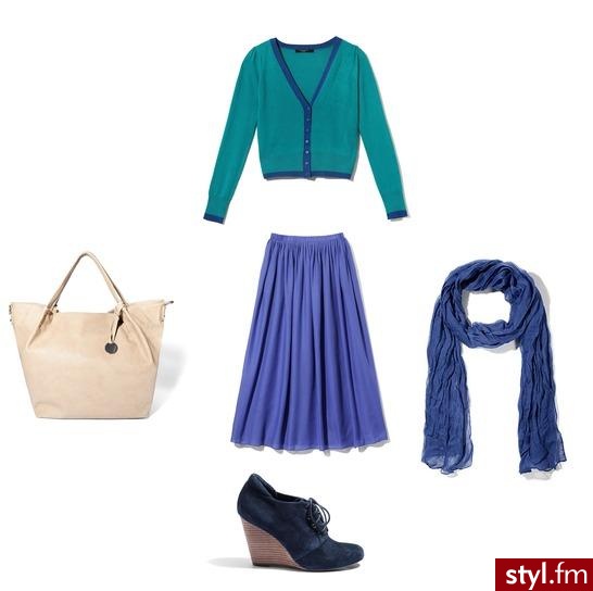 Moja stylizacja Reserved. jest to zestawienie pięknych kolorów w stylu retro - Styler