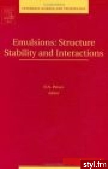 Emulsions Structure Stability & Interactions v 4 - Emu Buty Moda