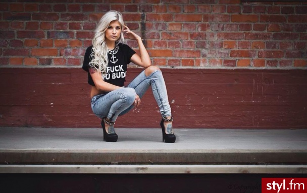 Jeansy Spodnie Moda