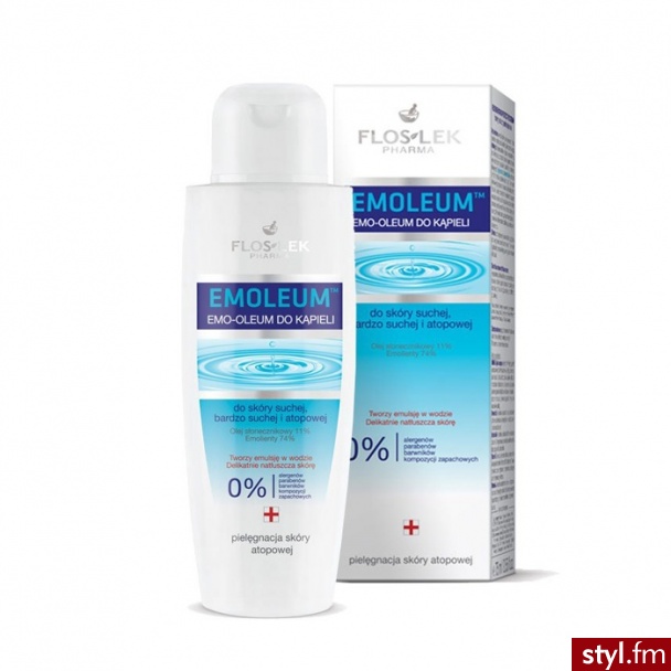 FLOS-LEK Emoleum emulsja do kąpieli 200 ml - Emu Buty Moda