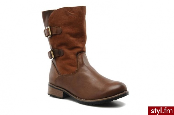 Derhy PÓŁBUTY I BOTKI CIMEX BY DERHY (Brązowy) - Botki Buty Moda