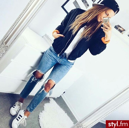 Jeansy Spodnie Moda