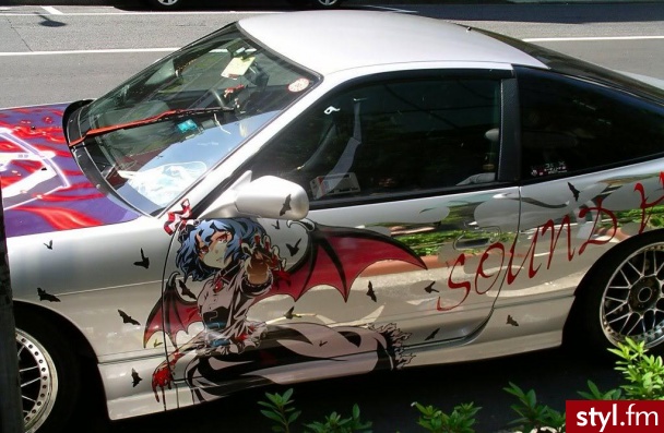 Zdjęcia zostały zrobione na imprezach zwanych "Itasha". - Misz-masz