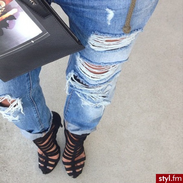 Jeansy Spodnie Moda