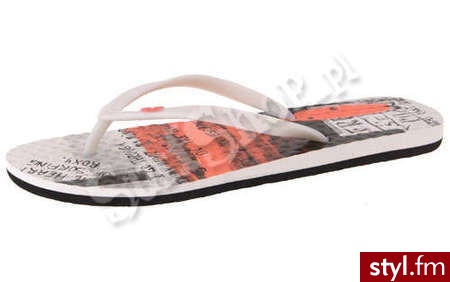 Klapki Japonki Roxy 2012 Belinda 36 White - Damskie - Klapki Buty Moda