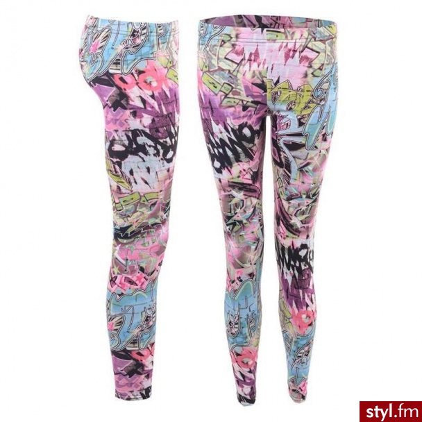 Leginsy Spodnie Moda