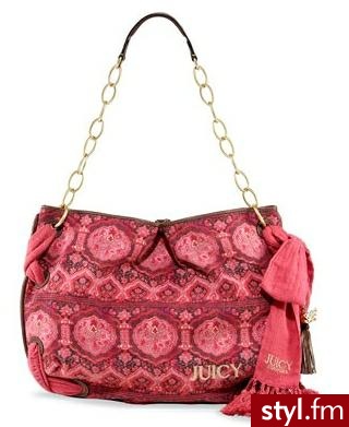 Juicy Couture Stewart Woven Shoulder Bag - Pozostałe Torebki Moda
