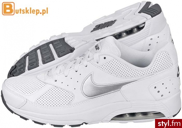 Nike buty Air Max Faze Leather (488120-100) Sportowe Biały - Sportowe Buty Moda