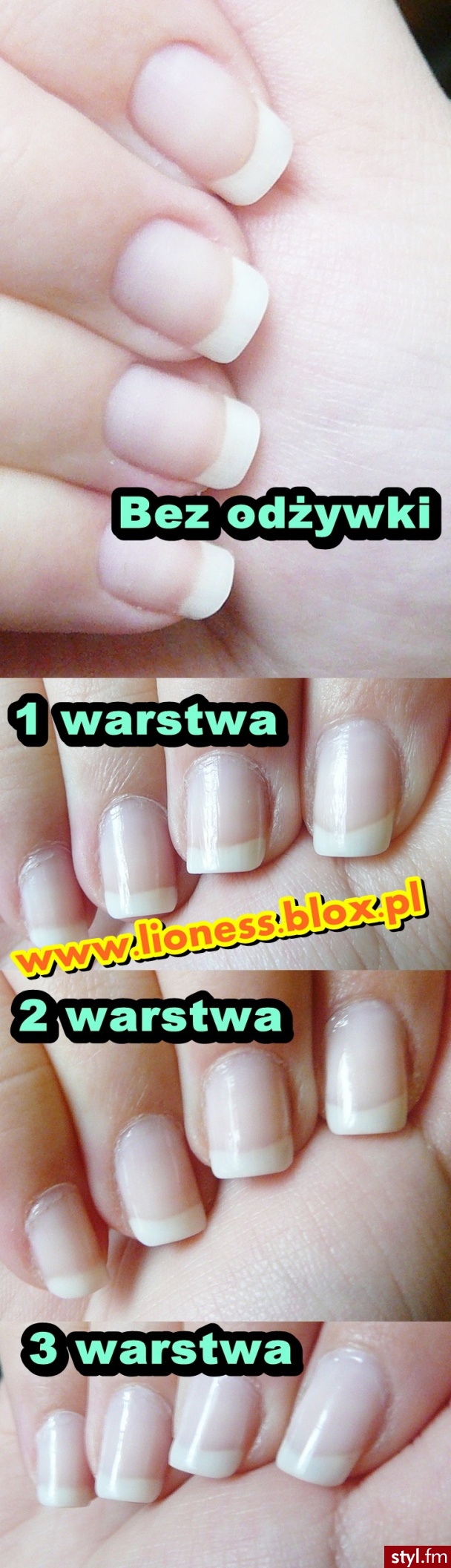 Wyniki mojej kuracji paznokci i recenzja odżywki Eveline 8w1 znajdziecie w FILMIKU: https://www.youtube.com/watch?v=GX3Dsz6xyes jak i w NOTCE NA BLOGU: http://lioness.blox.pl/2013/10/Wyniki-kuracji-paznokci-odzywka-EVELINE-8w1.html - Kwadratowe Naturalne Paznokcie