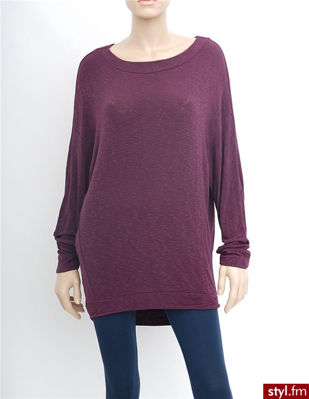 Unisono TUNIKA 20719 PRUGNA - Tuniki Ciuchy Moda