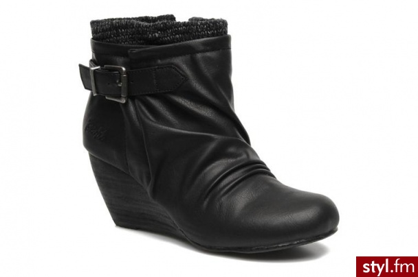Blowfish PÓŁBUTY I BOTKI BELIEVE BY 58772BLACK AUSTIN - Botki Buty Moda