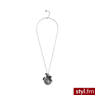 Antique-look watch pendant - Antique gold - Promod - Polyvore. Pobrano ze strony: http://www.polyvore.com/cgi/thing?id=20534944 - Pozostałe Dodatki Moda