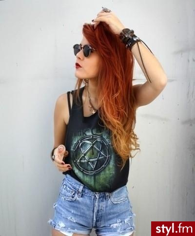 Rude Punk Rock Alternatywne Średnie Fryzury