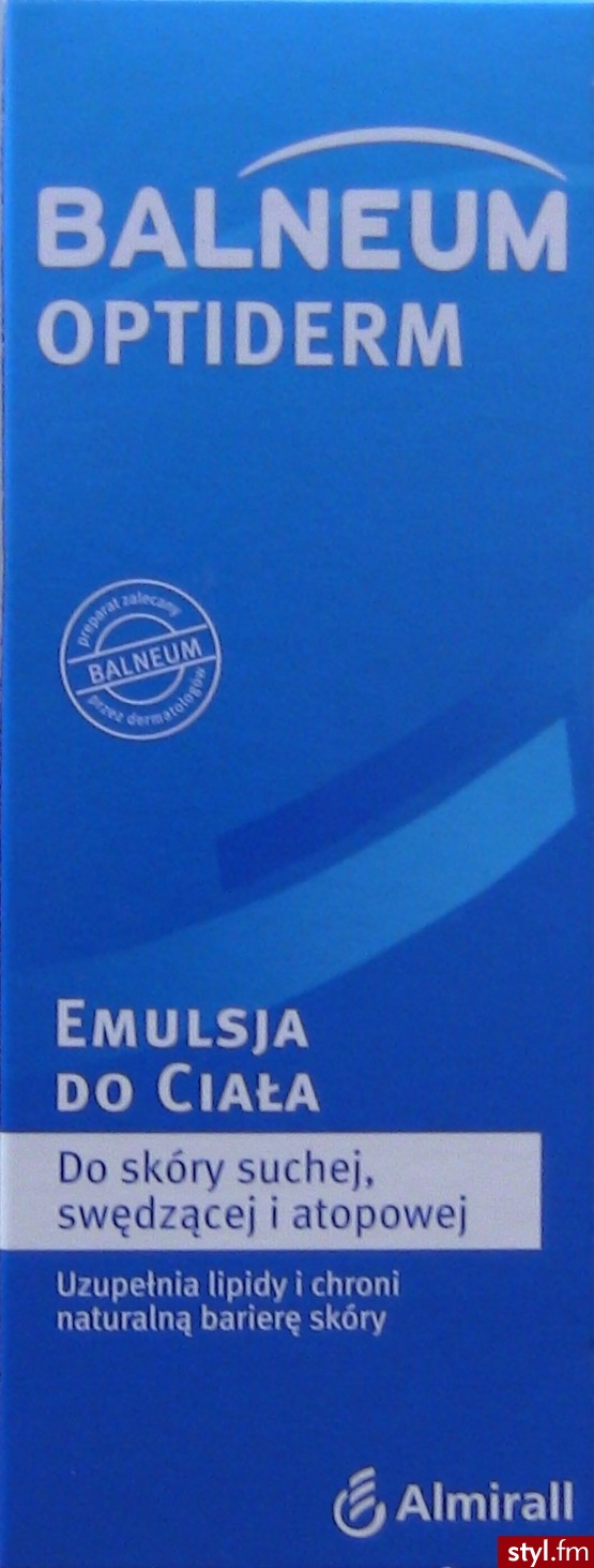 BALNEUM OPTIDERM Emulsja do ciała 200 ml - Emu Buty Moda