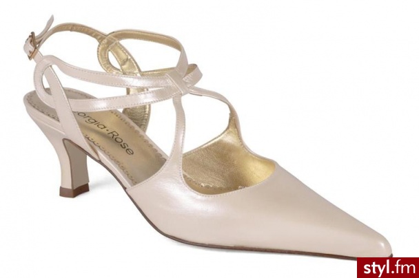 Georgia Rose CZÓŁENKA AMOREL BY GEORGIA ROSE (Biały) - Czółenka Buty Moda