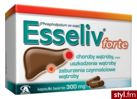 Aflofarm Esseliv Forte X 50 Kaps - Bransoletki Biżuteria Moda