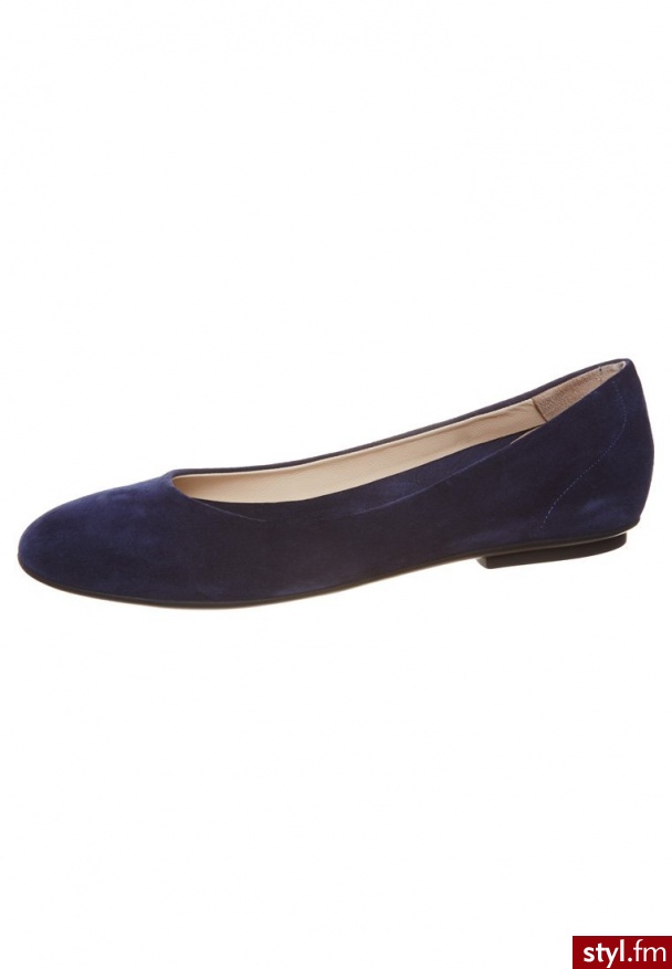 Navyboot Baleriny niebieski 8504 - Balerinki Buty Moda