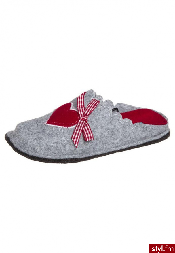 STUPS Kapcie szary (542 055) - Pozostałe Buty Moda