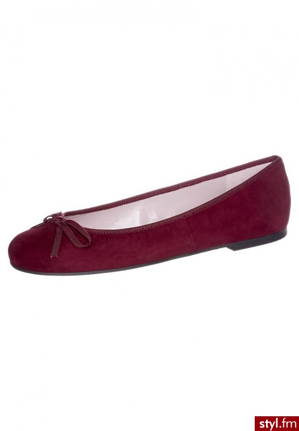 Pretty Ballerinas ANGELIS ADELE Baleriny czerwony (40763 Angelis) - Balerinki Buty Moda