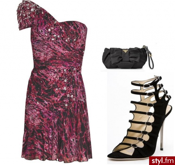 PUCCI,  PRADA. Sukienka Pucci, Buty Pucci, Torebka Prada ^^ - Styler