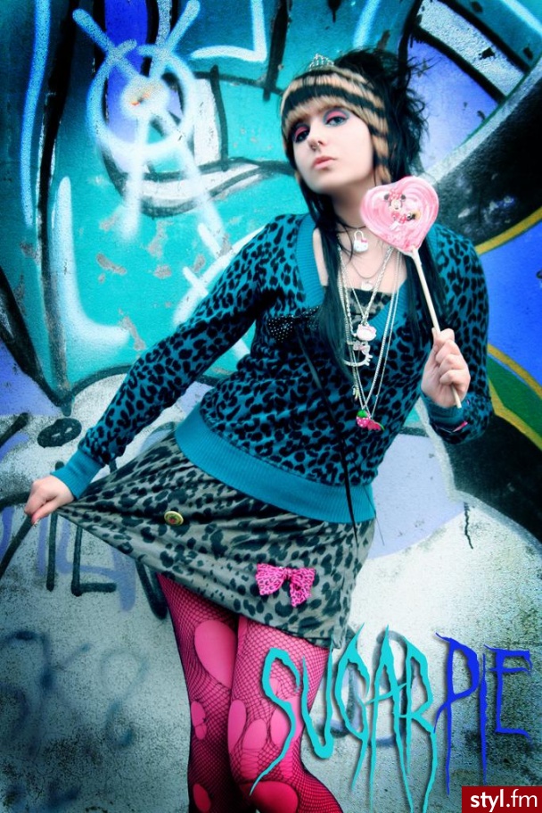EMO Alternatywne Średnie Fryzury